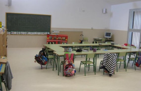 ep aula de un colegio de infantil y primaria