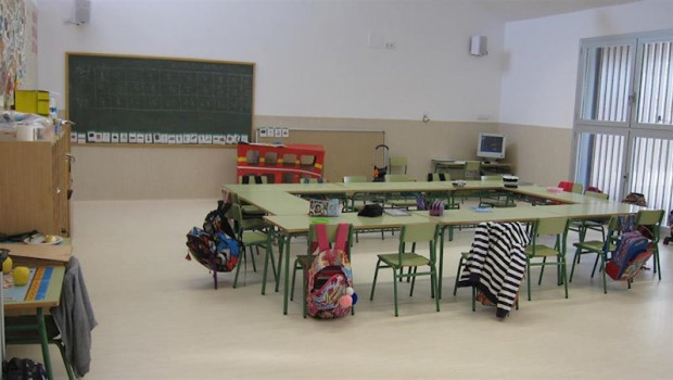 ep aula de un colegio de infantil y primaria