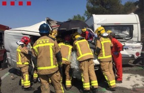 ep bomberos trabajandoun accidentetraficola ap-7
