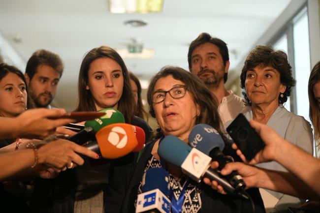 Carmen Esbrí coordinadora de mareas blancas en el Congreso | PODEMOS ep carmen esbri coordinadoramareas blancascongreso