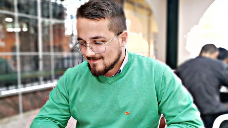 El coordinador de Juventud de Vox Benavente, Aarón de Paz. | CEDIDA POR AARÓN DE PAZ - Archivo ep coordinadorjuventudvox benavente aaronpaz