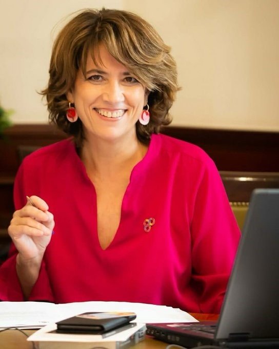 ep dolores delgado al acreditarse como diputada