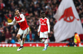 ep el centrocampista espanol dani ceballos celebra un gol con el arsenal