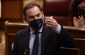 ep el ministro de transportes y secretario de organizacion del psoe jose luis abalos interviene