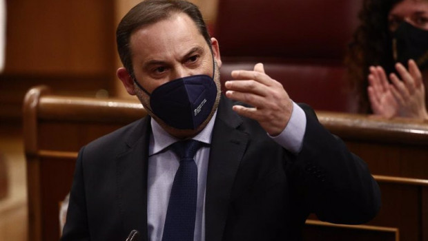 ep el ministro de transportes y secretario de organizacion del psoe jose luis abalos interviene