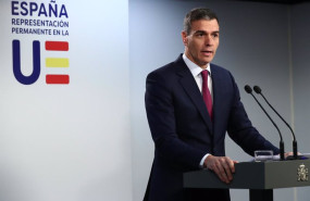 ep el presidente del gobierno pedro sanchez en la rueda de prensa posterior a la cumbre de lideres