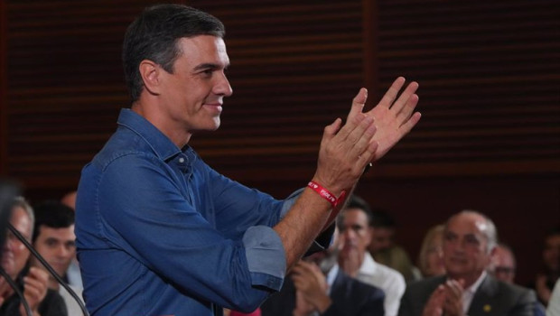 ep el presidente del gobierno y candidato del psoe a la reeleccion pedro sanchez durante un acto
