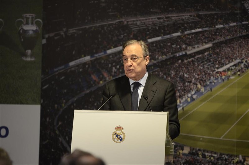 Florentino Pérez es proclamado de nuevo presidente del Real Madrid