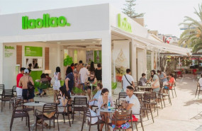 ep foto de una tienda de llaollao