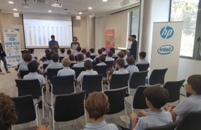 ep hp e intel muestrancarreras tecnologicasestudiantesprimaria