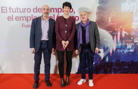 ep i d el vicesecretario general de politica sindical de ugt fernando lujan la ministra de inclusion