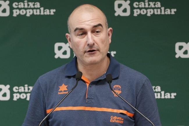 Jaume Ponsarnau, entrenador del Valencia Basket | MIGUEL ÁNGEL POLO ep jaume ponsarnau entrenadorvalencia basket
