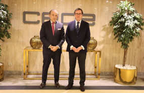 ep javier basagoiti presidente de asocimi y antonio garamendi presidente de la ceoe