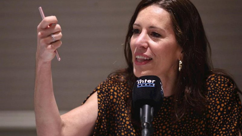 La consejera de Presidencia de la Comunidad de Madrid (PP), Eugenia Carballedo, durante su intervención en el desayuno informativo convocado por Radio Inter. | Eduardo Parra - Europa Press ep la consejera de presidencia de la comunidad de madrid pp eugenia carballedo durante su