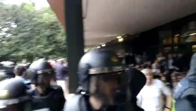 La consellera C.Ponsatí trata de impedir la entrada de Policía el 1-O | EUROPA PRESS ep la consellera cponsati trataimpedirentradapolicia1-o