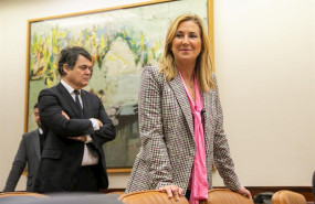 ep la vicesecretaria de organizacion del pp ana maria beltran villalba momentos antes del inicio de