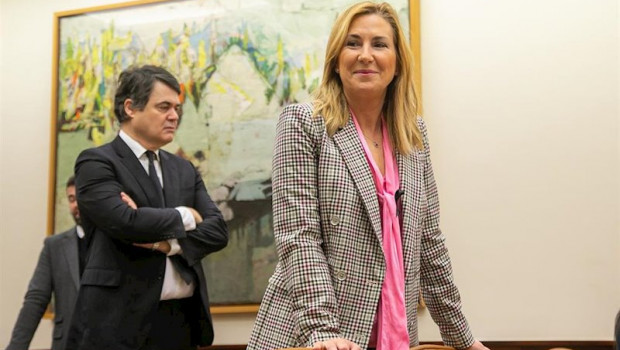 ep la vicesecretaria de organizacion del pp ana maria beltran villalba momentos antes del inicio de
