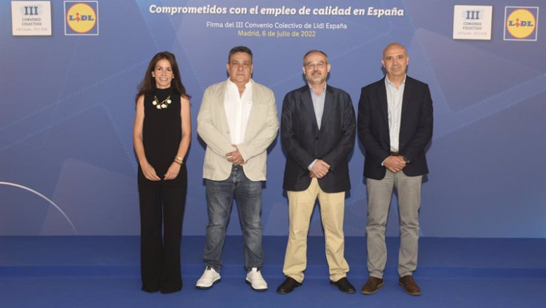 Lidl firma su tercer convenio colectivo con UGT y CC.OO. | LIDL ep lidl firma su tercer convenio colectivo con ugt y ccoo