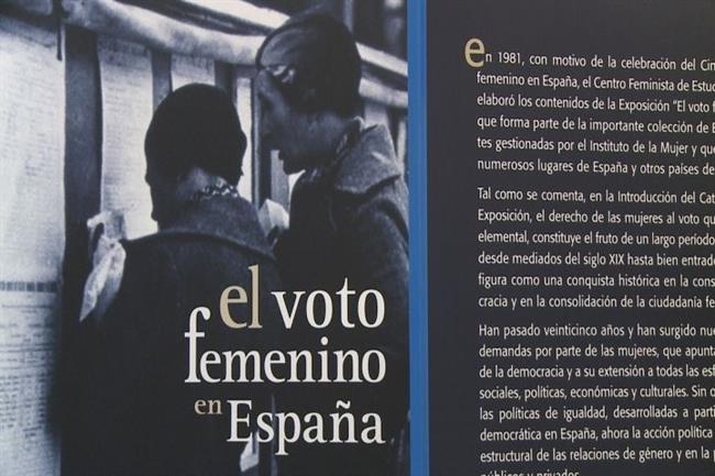 Muestra 'El voto femenino en España' | EUROPA PRESS ep muestra voto femeninoespana