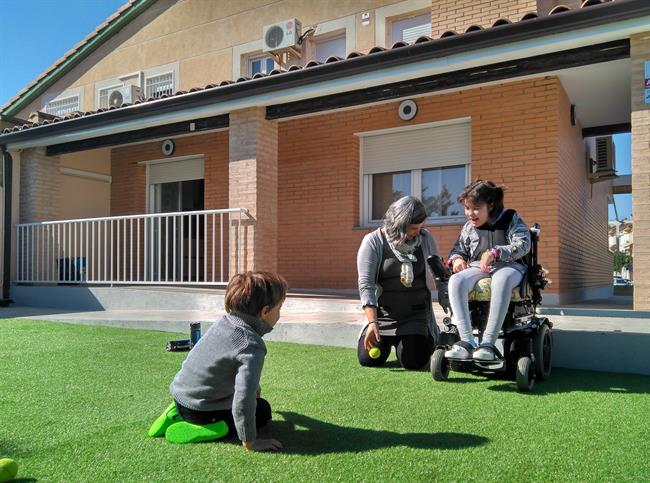 Ontígola. Eva y sus hijos Mario y Elsa, diagnósticados de ELA | EUROPA PRESS ep ontigola evasus hijos marioelsa diagnosticadosela