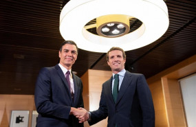 ep presidentegobiernofunciones pedro sanchez en la ultima reunionpablo casadocongreso