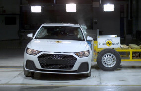 ep prueba de impacto lateral en un audi a1