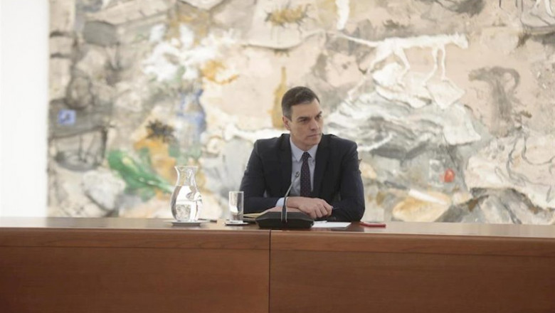 ep reunion de pedro sanchez para abordar la crisis del coronavirus
