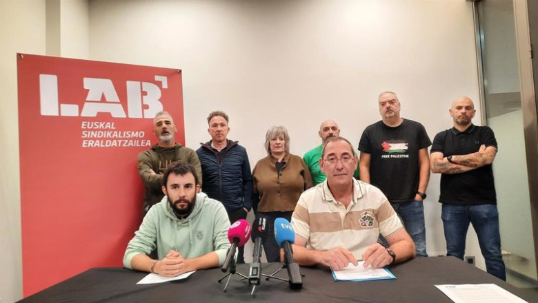 ep rueda de prensa del sindicato lab sobre vw navarra