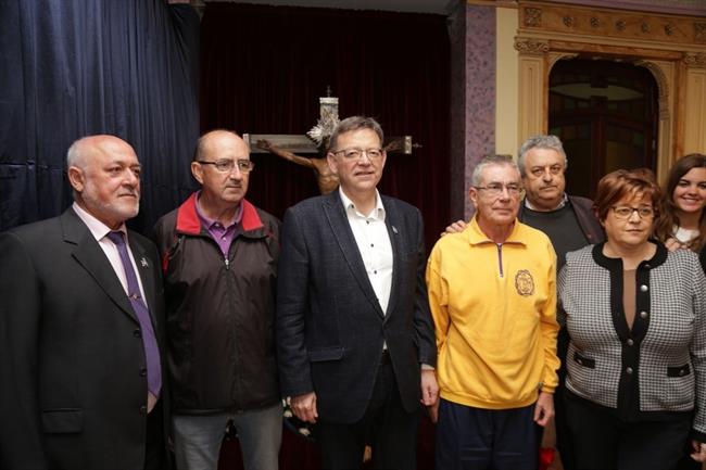 Ximo Puig este jueves en su visita a cofradías de la Semana Santa Marinera | GENERALITAT ep ximo puigjuevessu visitacofradiasla semana santa marinera