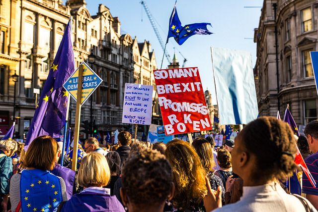 Flickr/Ed Everett brexit protests