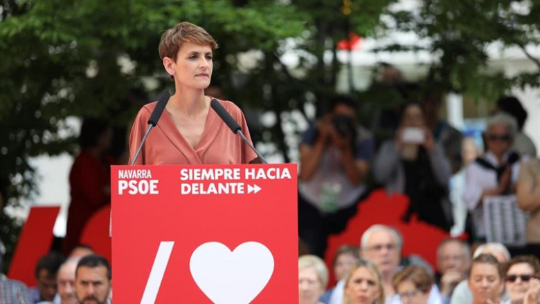 María Chivite, líder de los socialistas navarros | David Domench - Europa Press ep 26m- chivite diceiglesiaspsn quiere seguirlineaacuerdospsoela formagobierno veremos