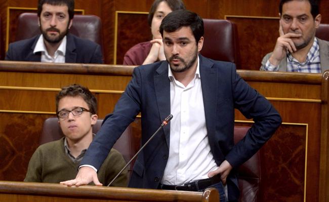 Alberto Garzón, en el Pleno del Congreso | IU - Archivo ep alberto garzon enplenocongreso