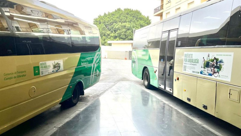 Archivo - Autobuses metropolitanos del Consorcio de Transportes del Campo de Gibraltar. | JUNTA DE ANDALUCÍA - Archivo ep archivo autobuses metropolitanos del consorcio de transportes del campo de gibraltar