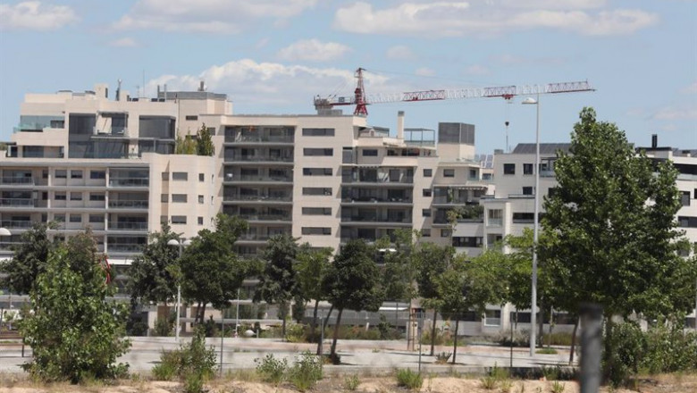 Archivo - Edificio en construcción en Madrid en una imagen de archivo. | Marta Fernández Jara - Europa Press - Archivo ep archivo edificio en construccion en madrid en una imagen de archivo