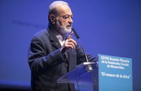 ep archivo   el presidente de la fundacion circulo de montevideo carlos slim