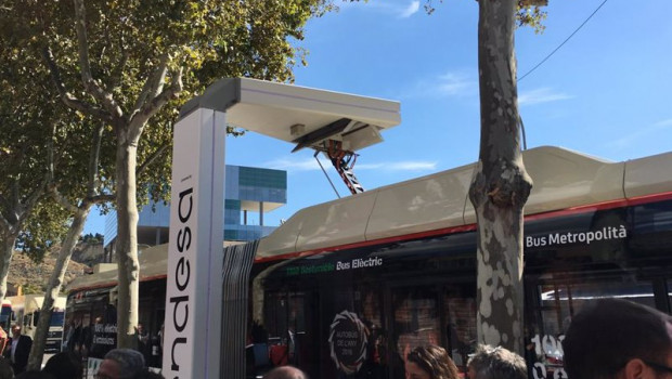ep archivo   estacion de carga rapida de endesa para los buses electricos de tmb