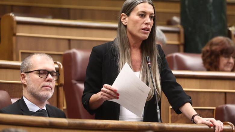 ep archivo   la portavoz de junts en el congreso miriam nogueras durante una sesion de control al