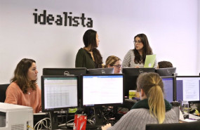 ep archivo - trabajadores de la empresa idealista comprada por el fondo eqt en 2020