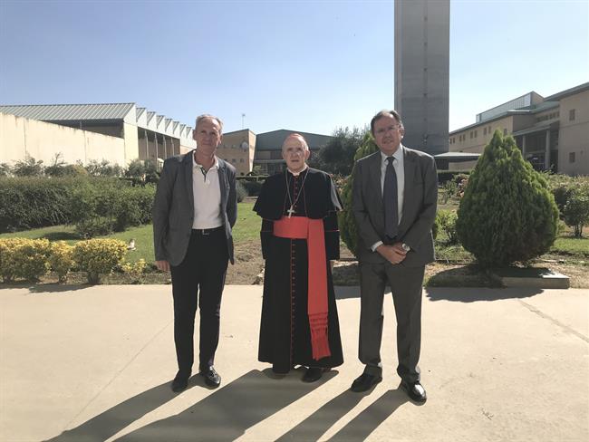 El arzobispo de Madrid, Carlos Osoro, visita la cárcel de Soto del Real | INSTITUCIONES PENITENCIARIAS ep arzobispomadrid carlos osoro visitacarcelsotoreal