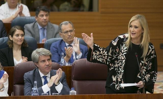 Cifuentes y Garrido pleno Asamblea de Madrid | PP COMUNIDAD DE MADRID ep cifuentesgarrido pleno asambleamadrid