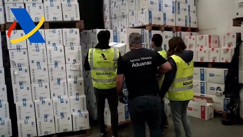 Desarticulada una organización dedicada al contrabando de tabaco con destino a otros países europeos. | AGENCIA TRIBUTARIA ep desarticulada una organizacion dedicada al contrabando de tabaco con destino a otros paises