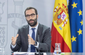 ep el ministro de economia comercio y turismo carlos cuerpo durante una rueda de prensa posterior al