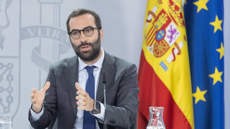 ep el ministro de economia comercio y turismo carlos cuerpo durante una rueda de prensa posterior al ep el ministro de economia comercio y turismo carlos cuerpo durante una rueda de prensa posterior al