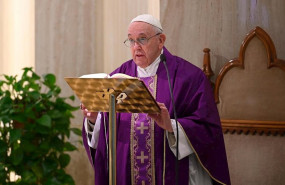 ep el papa en la misa matutina de santa marta