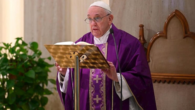 ep el papa en la misa matutina de santa marta