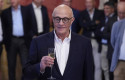 ep el presidente de banco sabadell josep oliu durante un brindis en la llotja de mar a 17 de octubre