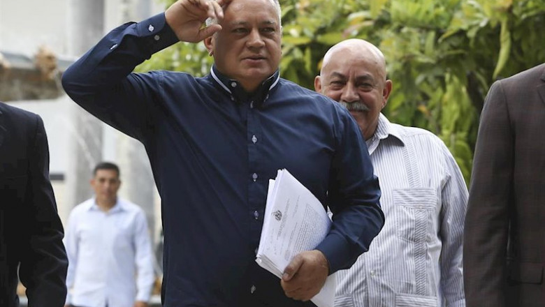 ep el presidente de la asamblea nacional constituyente anc diosdado cabello
