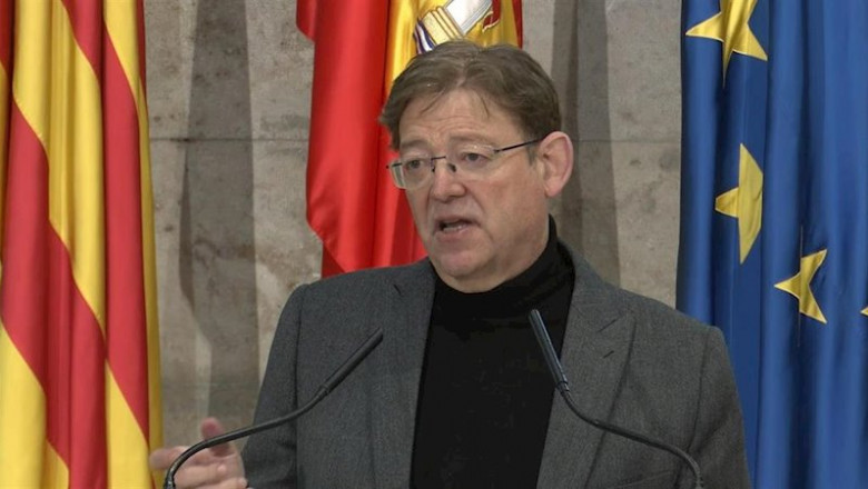 El presidente de la Generalitat, Ximo Puig, atiende a los medios en imagen de archivo | EUROPA PRESS ep el presidente de la generalitat ximo puig atiende a los medios en imagen de archivo
