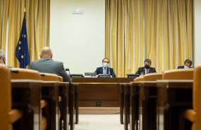 ep el presidente de uno logistica francisco aranda en el congreso de los diputados