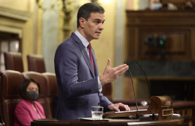 ep el presidente del gobierno pedro sanchez comparece en una sesion plenaria en el congreso de los